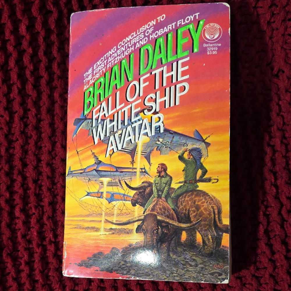 Brian Daley Sci-Fi Adventure Book with Vibrant Cover